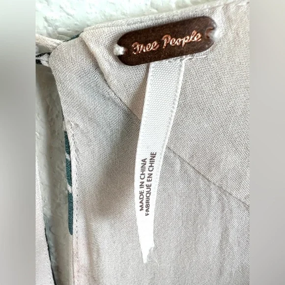 FREE PEOPLE dress / sure thing pastel floral tiered maxi dress / size S - Picture 6 of 8